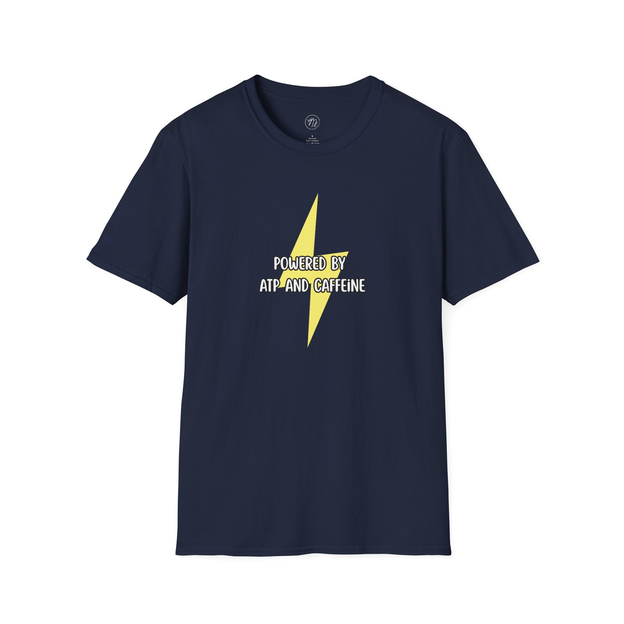 Powered by ATP and Caffeine Tee