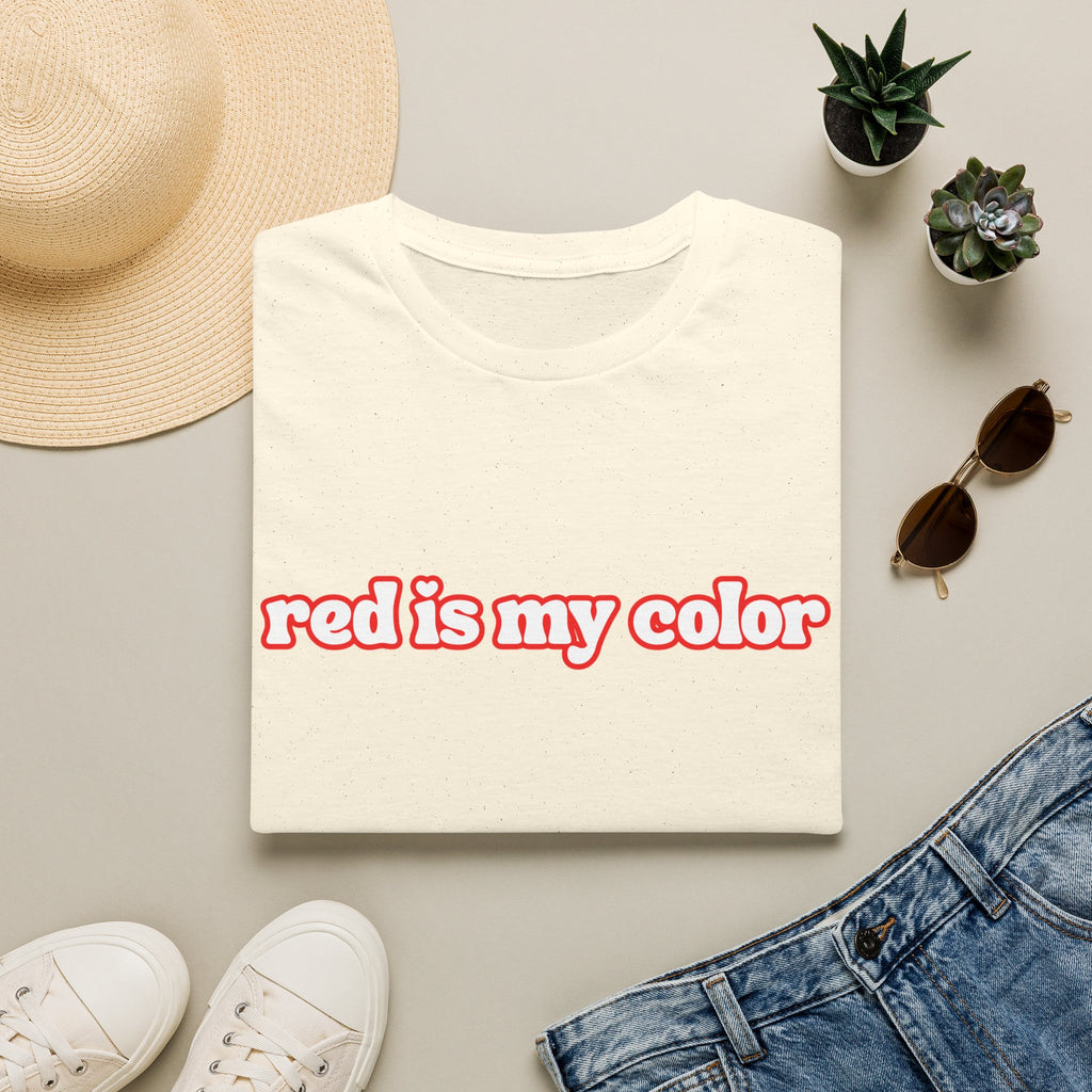 Redhead T-Shirt — "red is my color" Tee