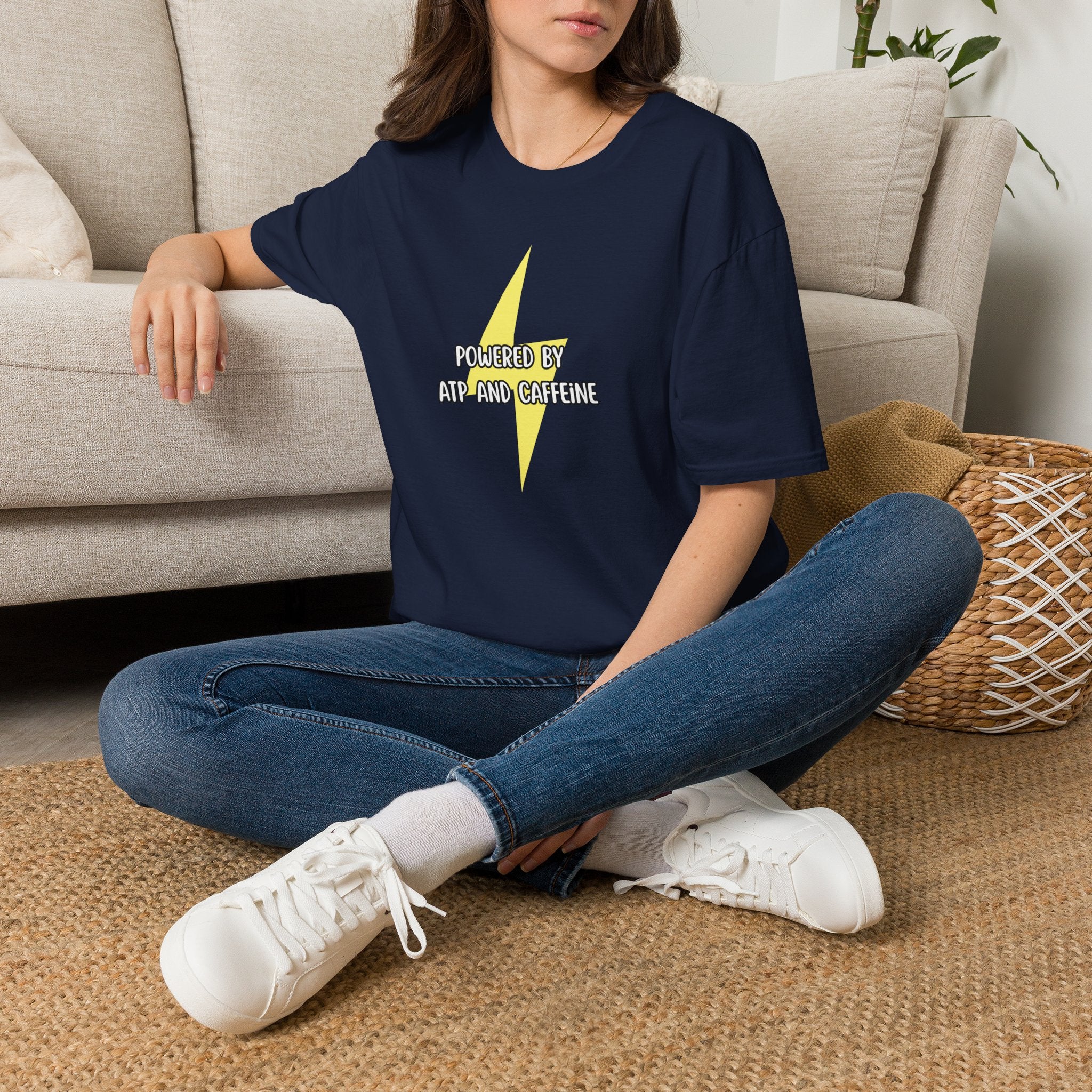 Powered by ATP and Caffeine Tee