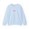 Genetic Counselor Retro Pink Script Embroidered Crewneck Sweatshirt