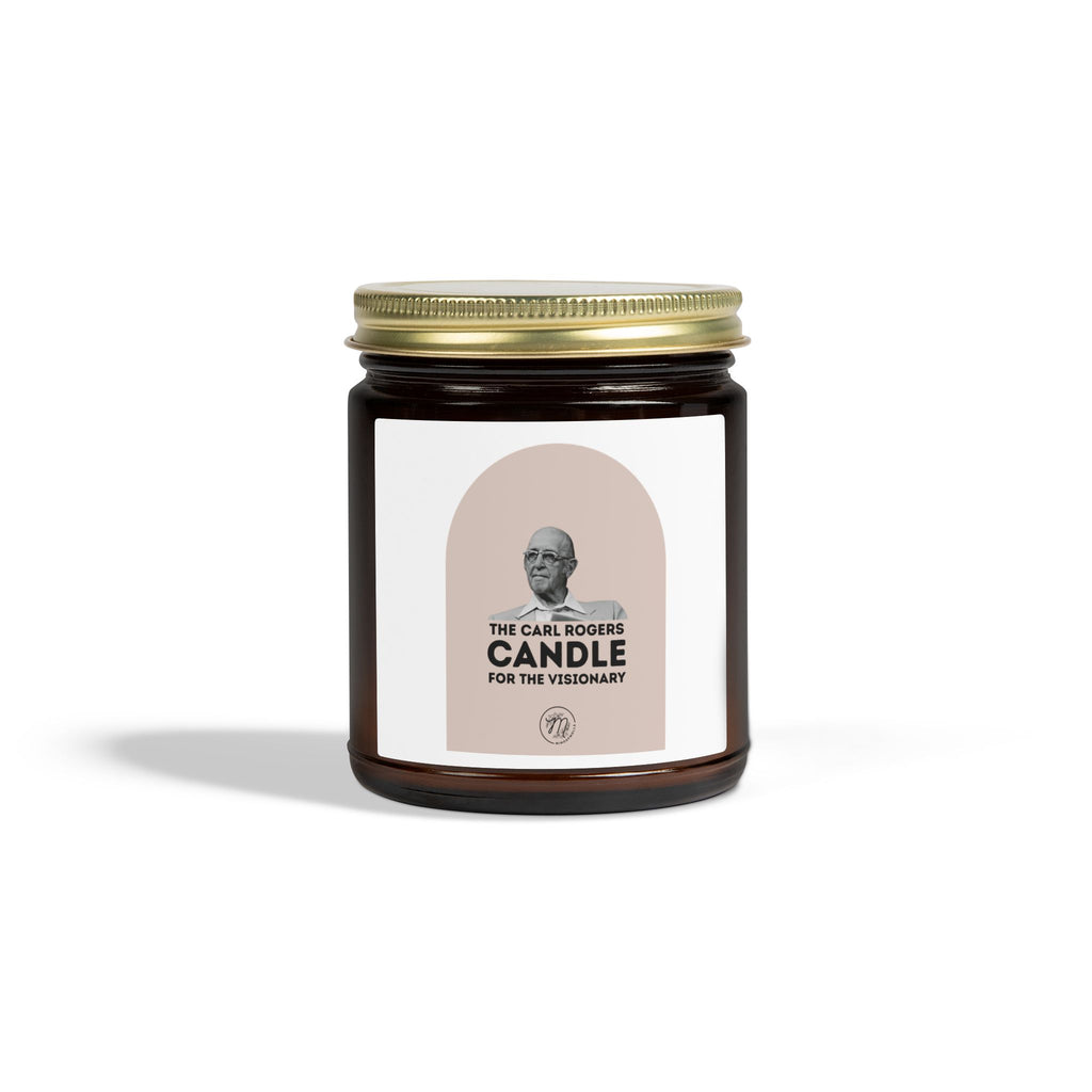 The Carl Rogers Scented Candle, Coconut Apricot Wax (4oz, 9oz)