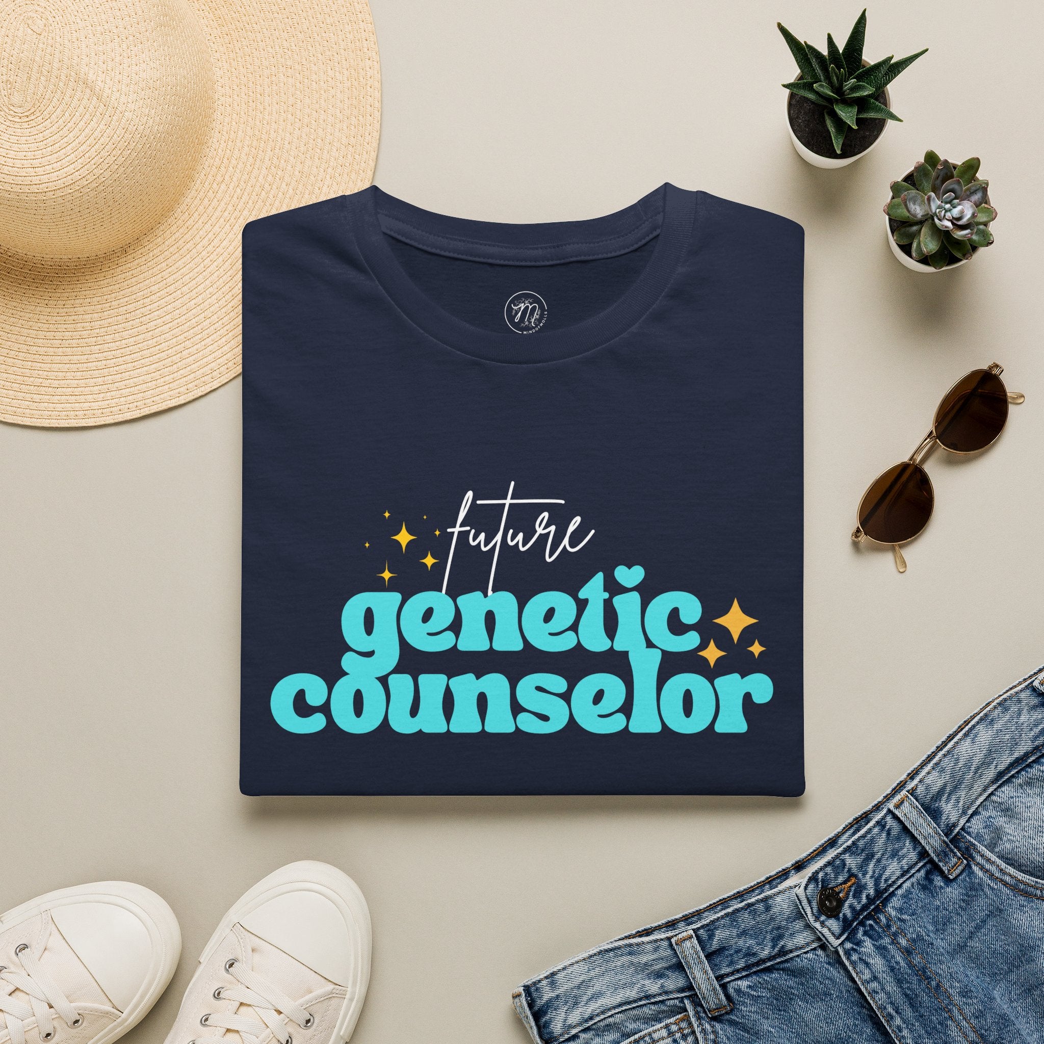 Future Genetic Counselor Tee - Blue