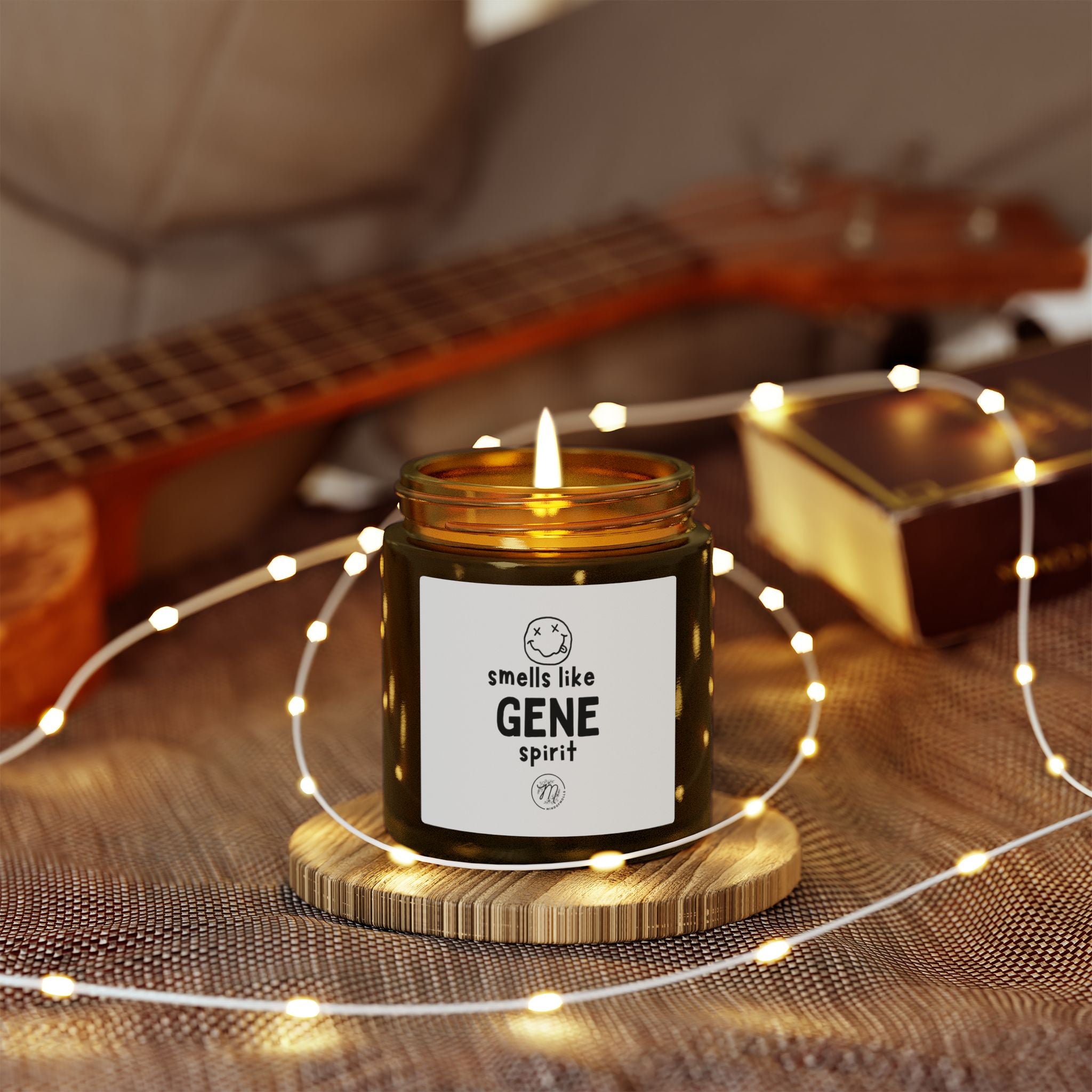 Smells like GENE Spirit Scented Candle, Coconut Apricot Wax (4oz, 9oz)