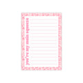 Pink Lemon Lined Sticky Notes — "You're My Main Squeeze"