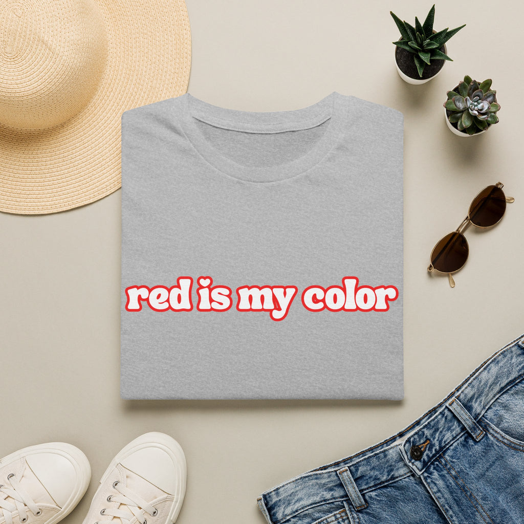 Redhead T-Shirt — "red is my color" Tee