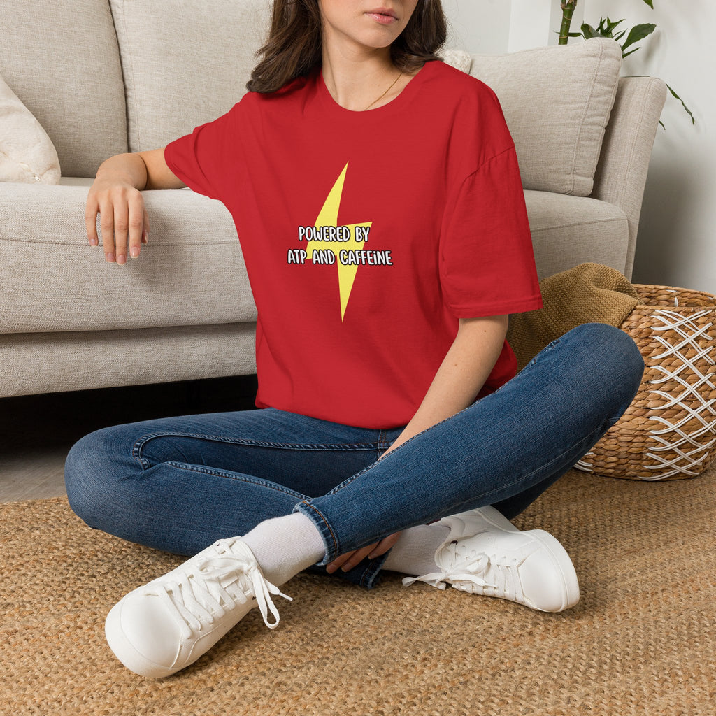 Powered by ATP and Caffeine Tee
