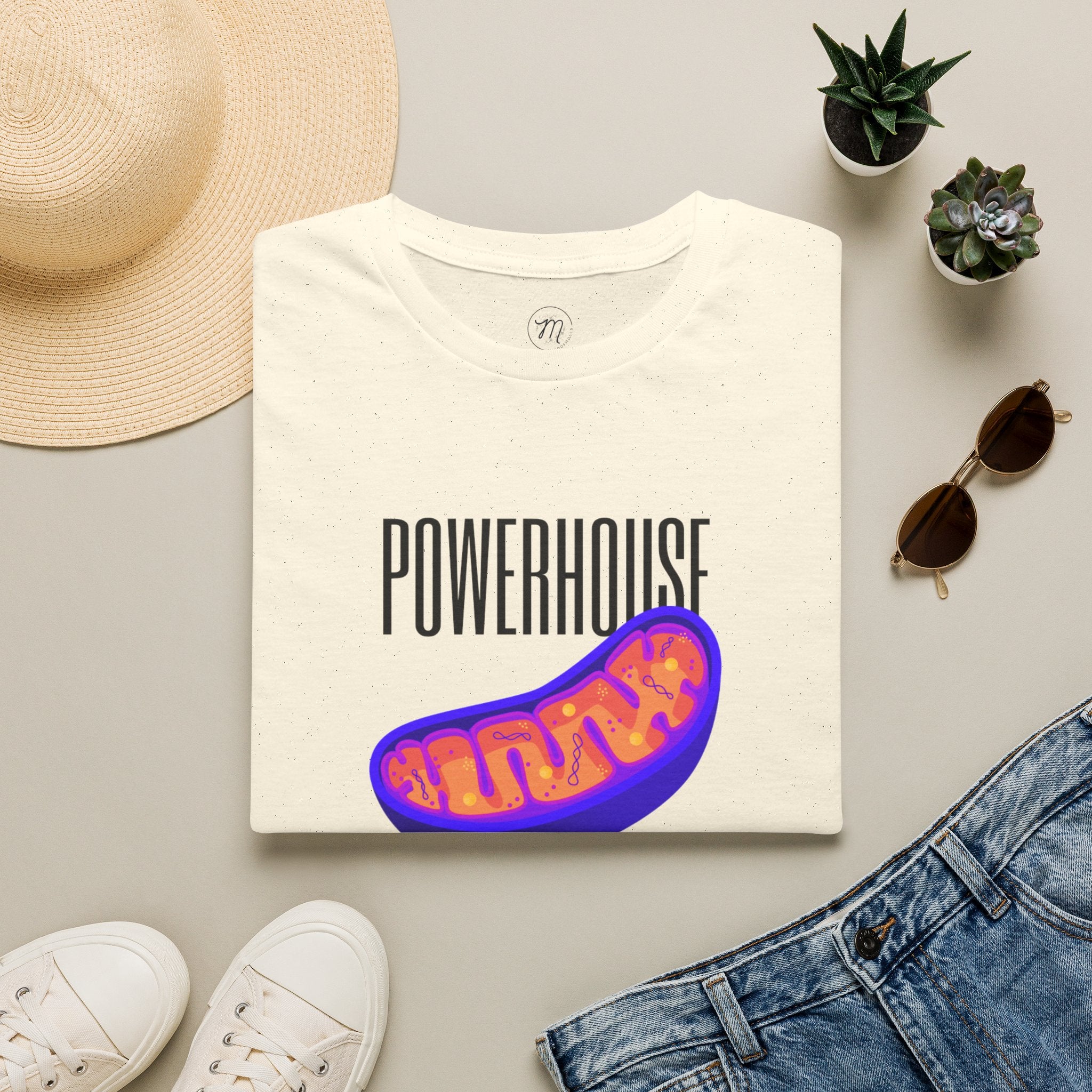Powerhouse of the Cell Tee - Purple