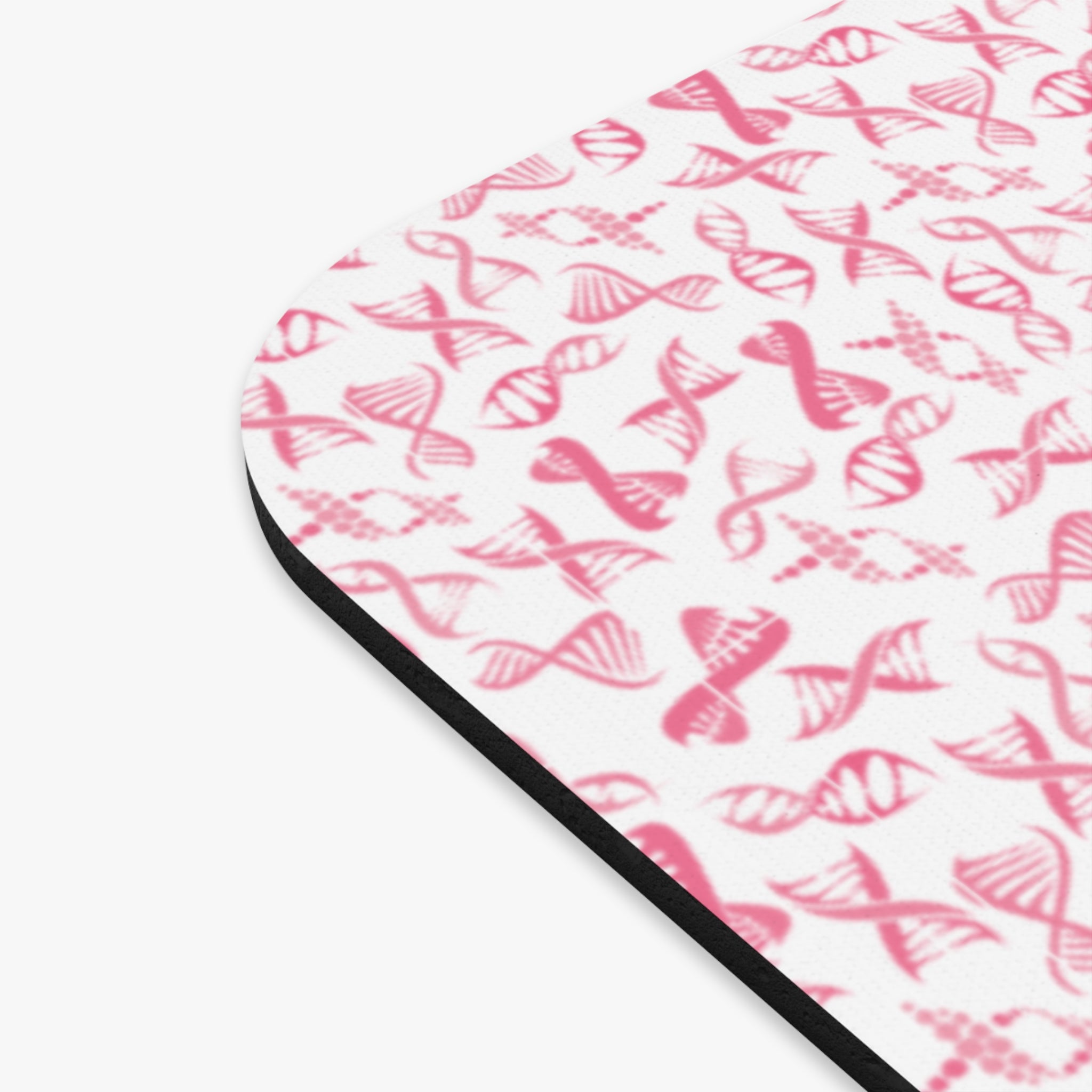 Genetic Counselor Pink Ribbon DNA Mouse Pad