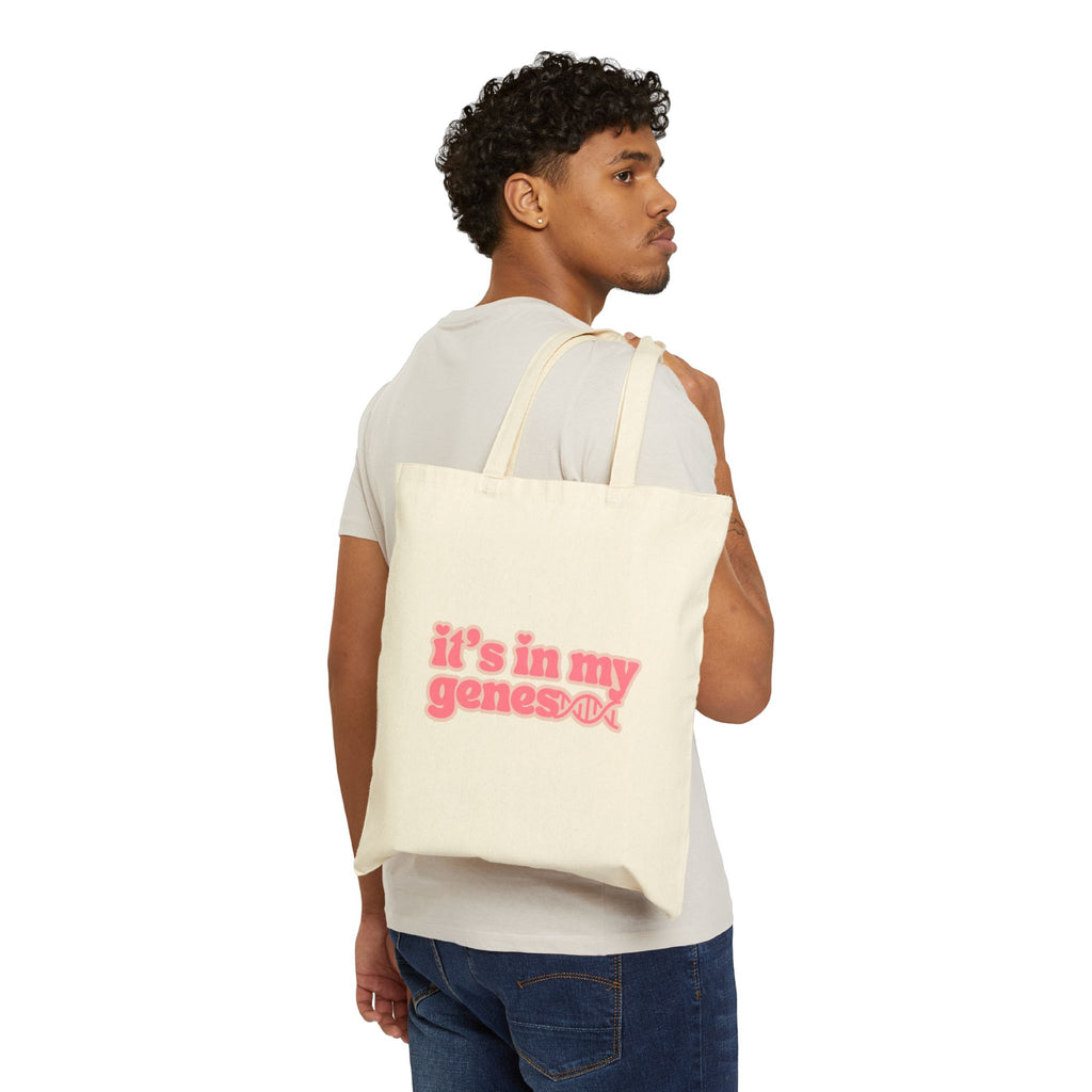 It's In My Genes Canvas Tote Bag – Funny Genetics Gift