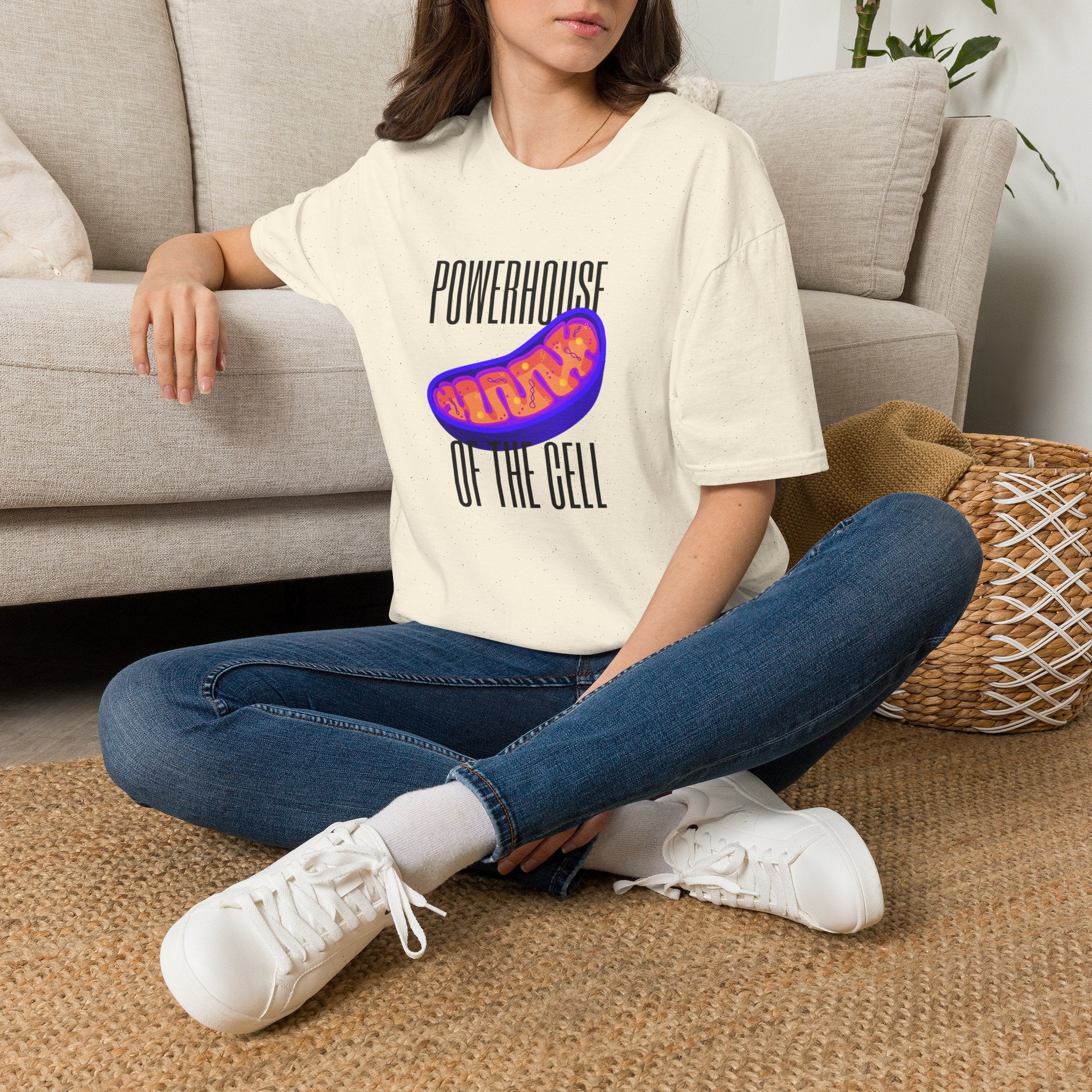 Powerhouse of the Cell Tee - Purple