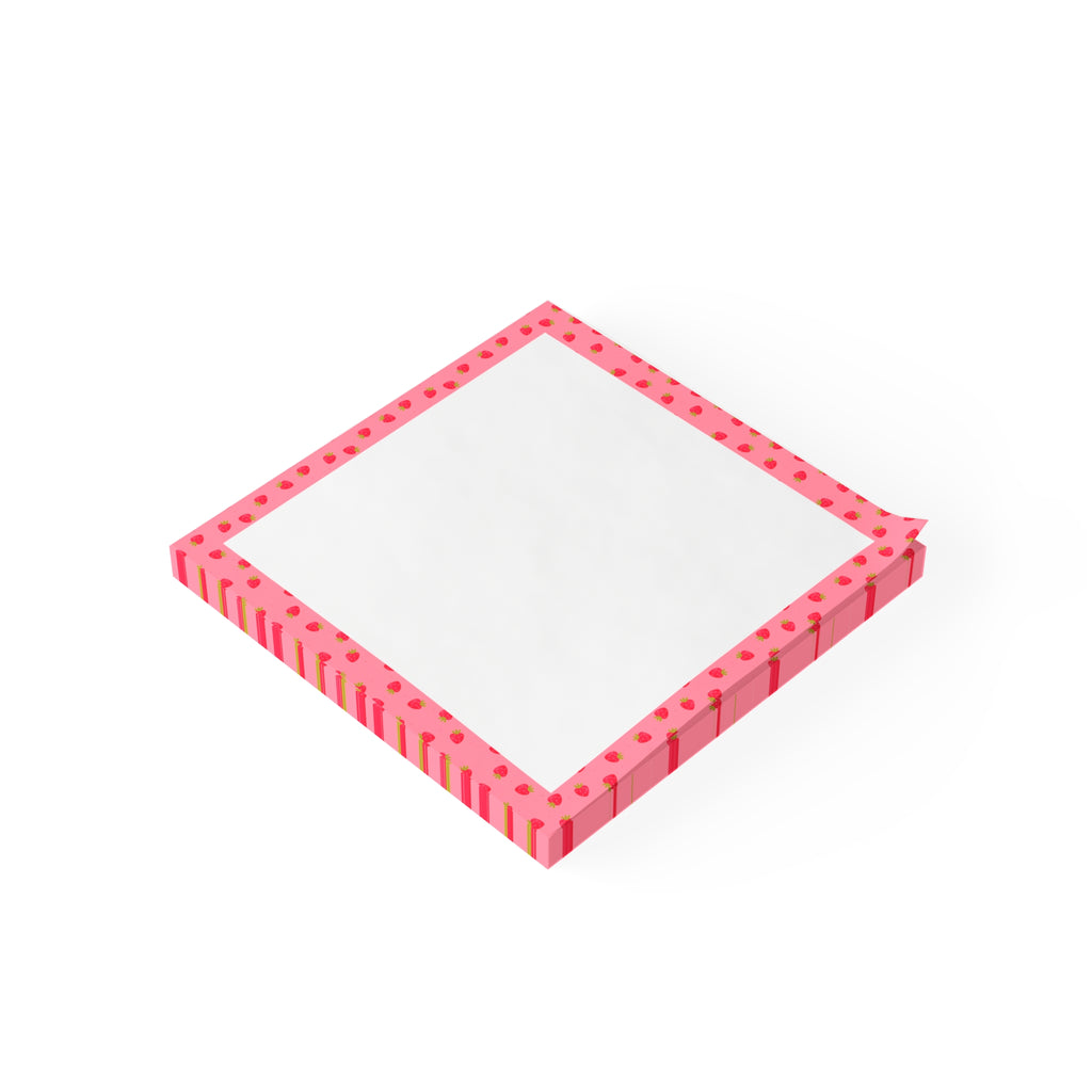 Strawberry Sticky Notes