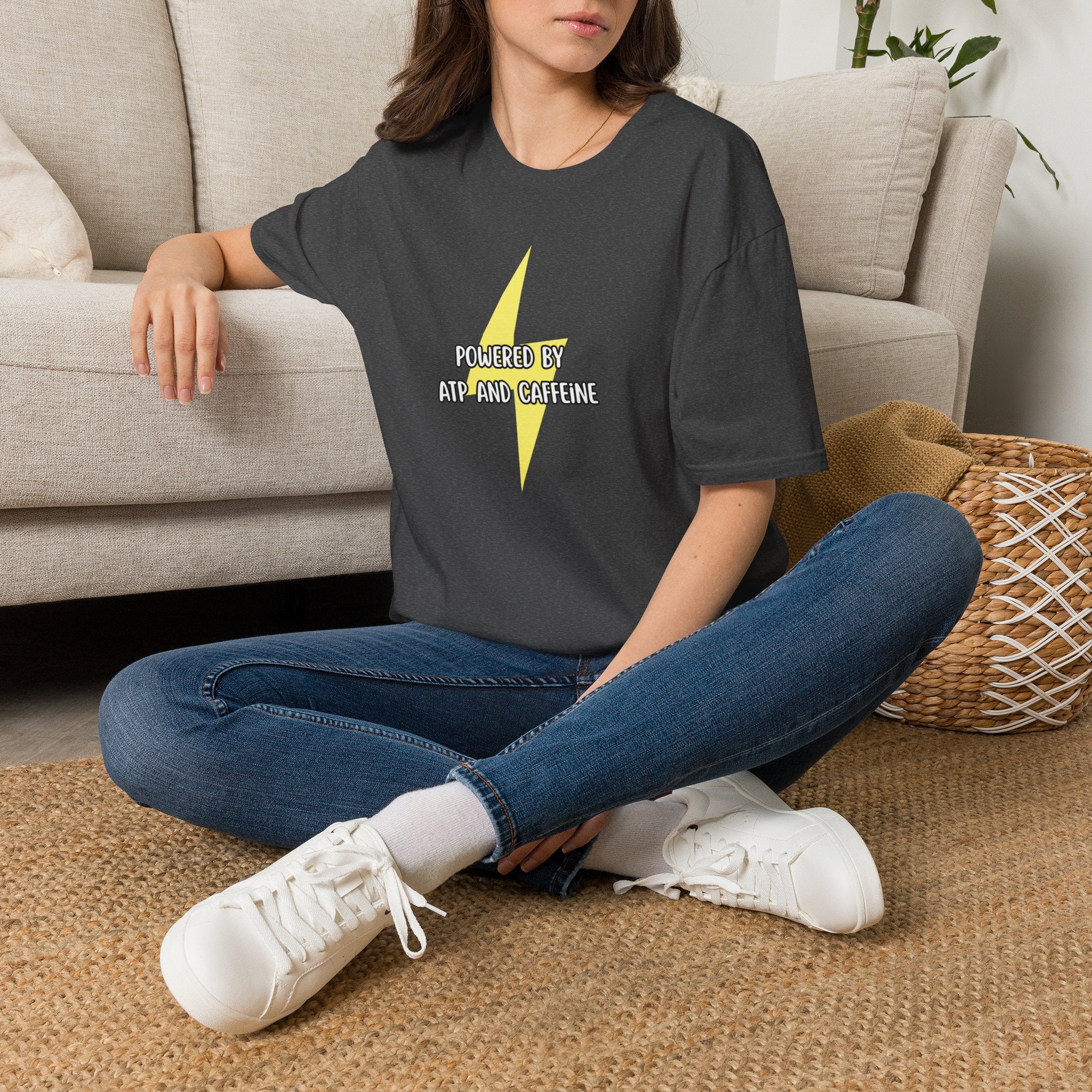 Powered by ATP and Caffeine Tee