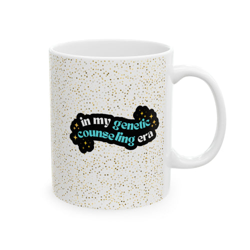 11oz Genetics Mug - "In My Genetic Counseling Era"
