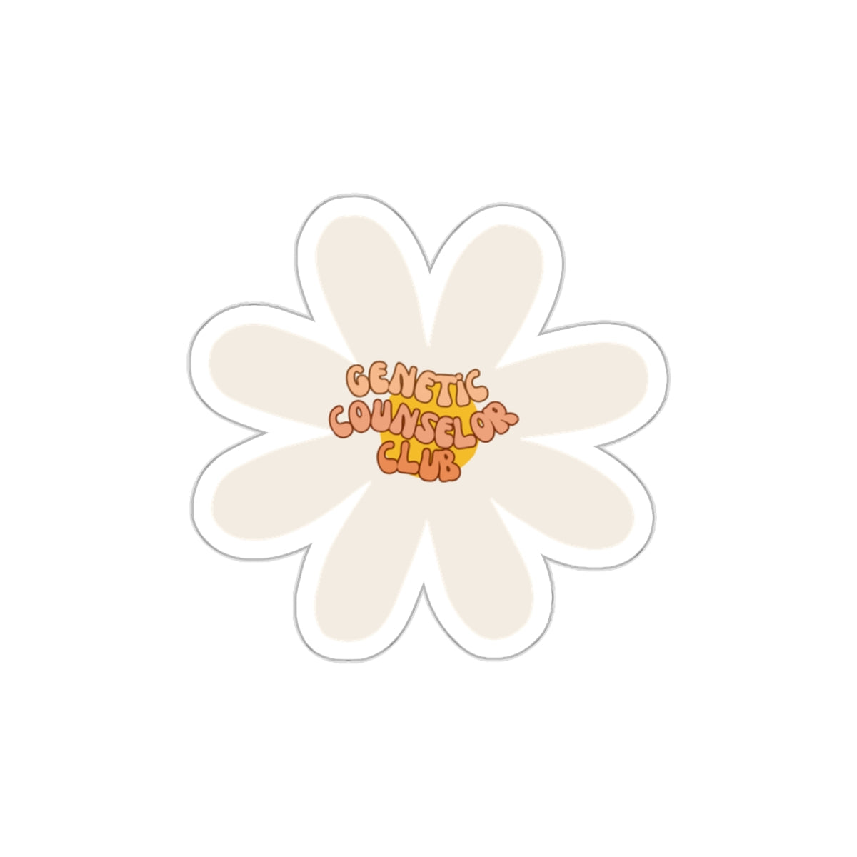 Genetic Counselor Club Die-Cut Sticker