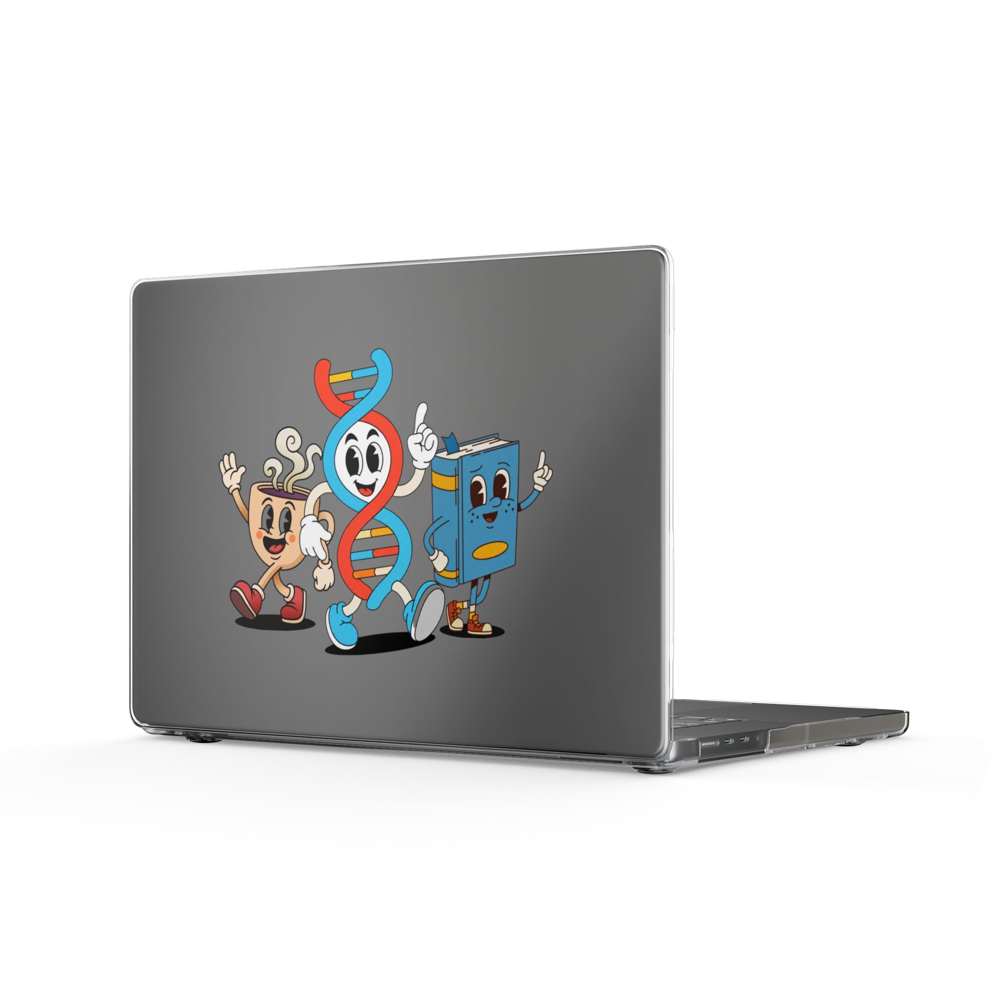 Retro Grad School Essentials MacBook Case