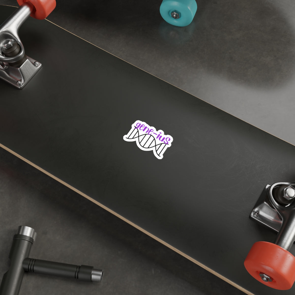 Gene-ius Die-Cut Sticker