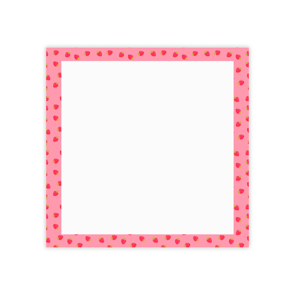 Strawberry Sticky Notes