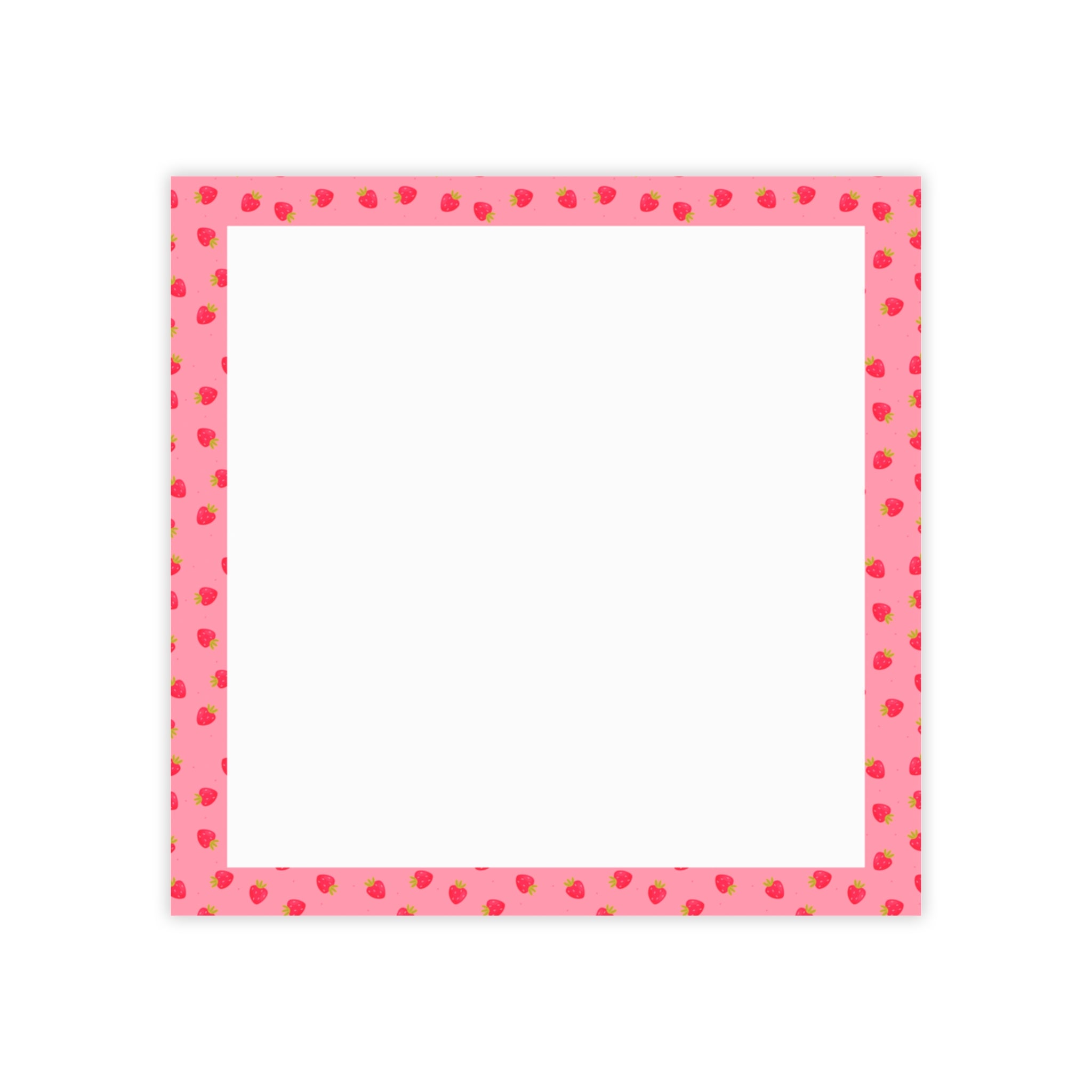 Strawberry Sticky Notes