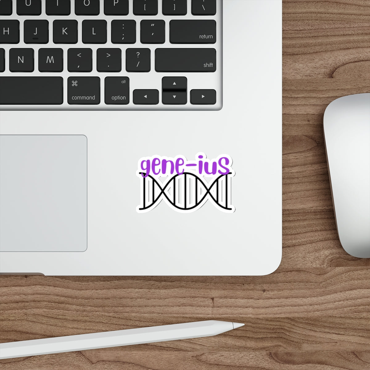 Gene-ius Die-Cut Sticker
