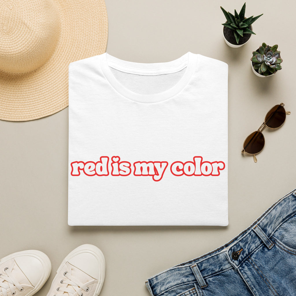 Redhead T-Shirt — "red is my color" Tee