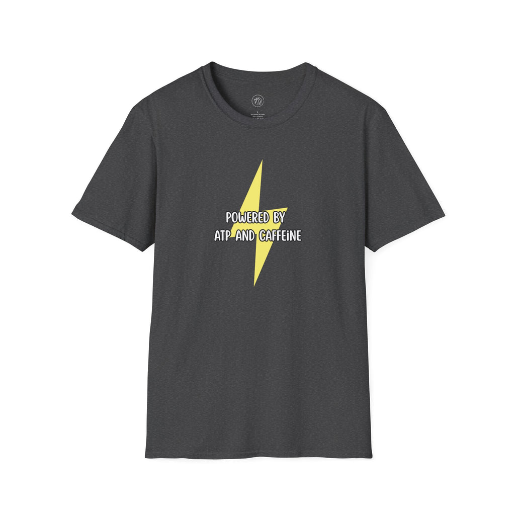 Powered by ATP and Caffeine Tee