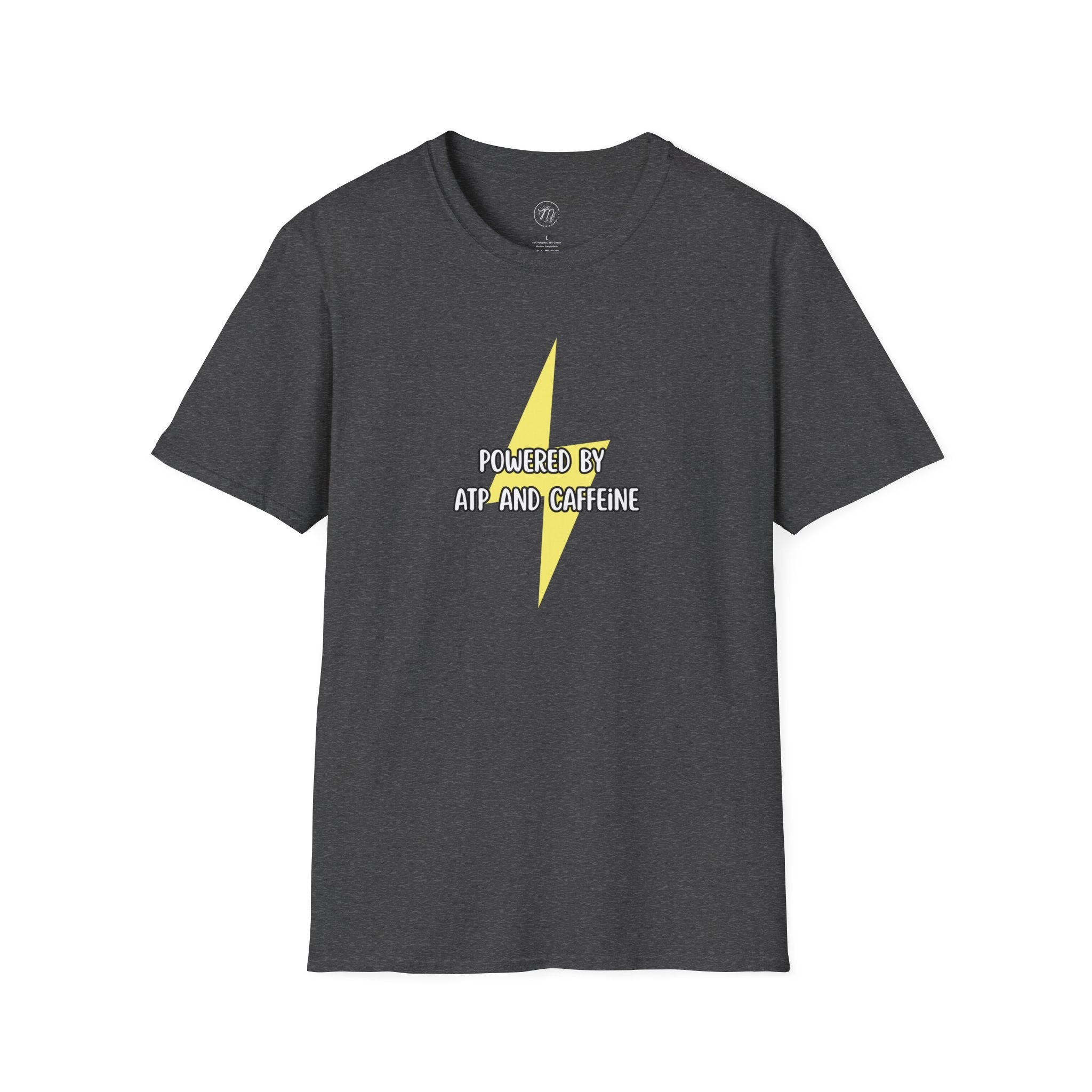 Powered by ATP and Caffeine Tee