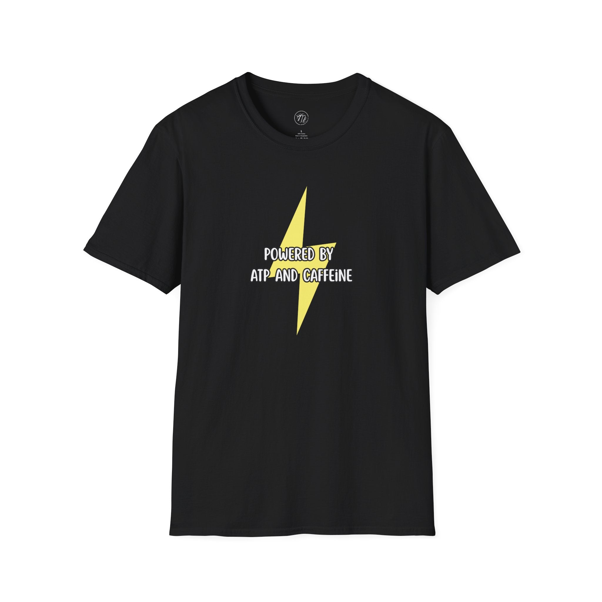 Powered by ATP and Caffeine Tee