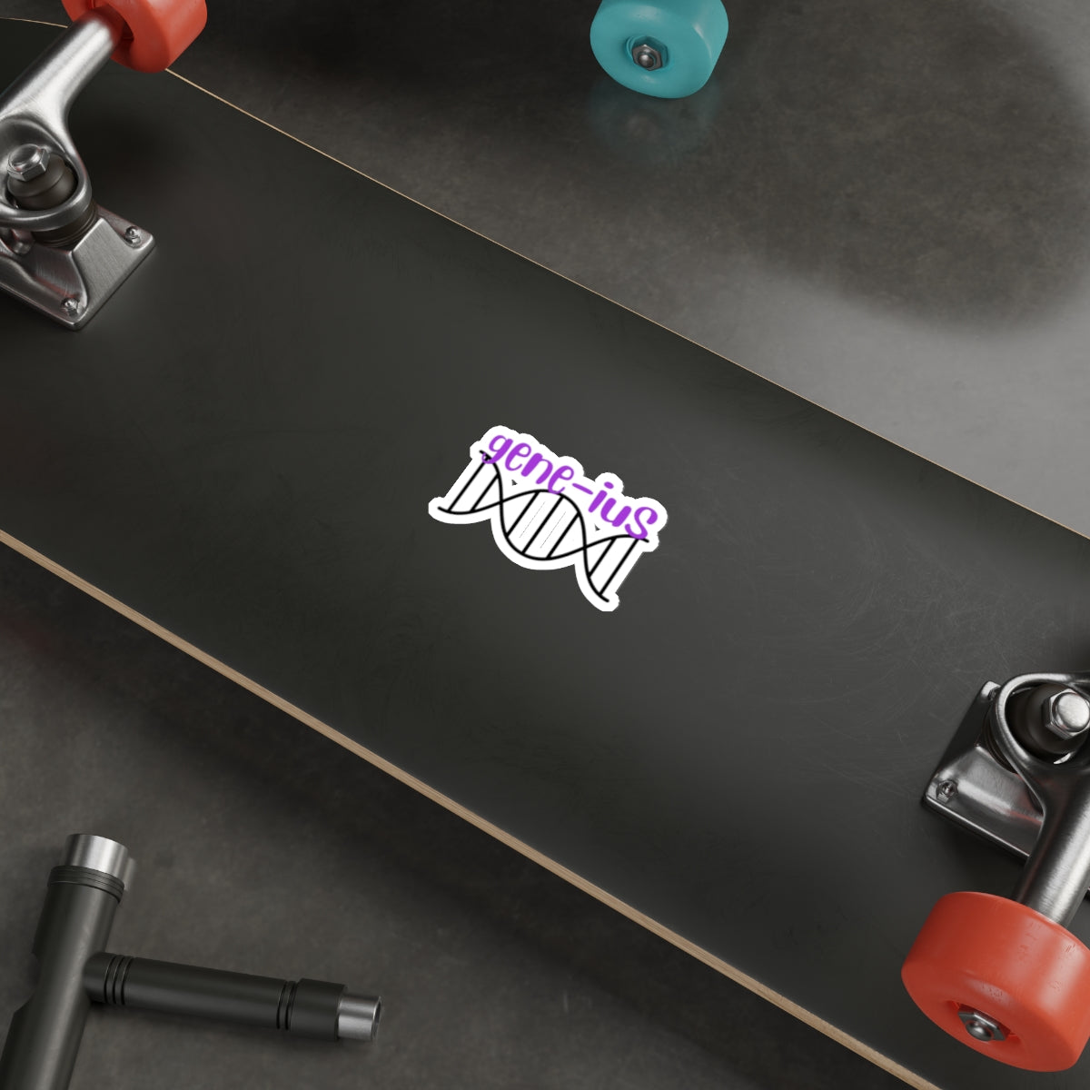 Gene-ius Die-Cut Sticker