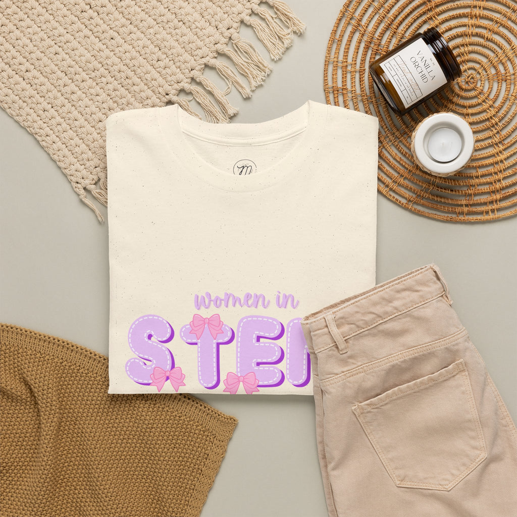 Women in STEM Coquette Graphic T-Shirt