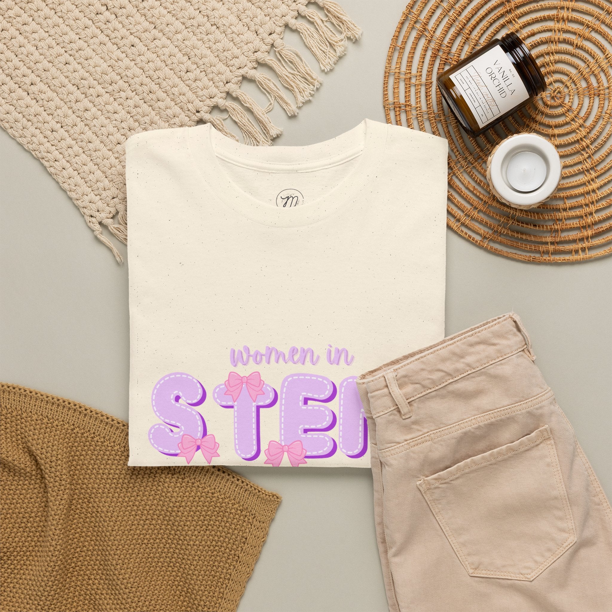Women in STEM Coquette Graphic T-Shirt