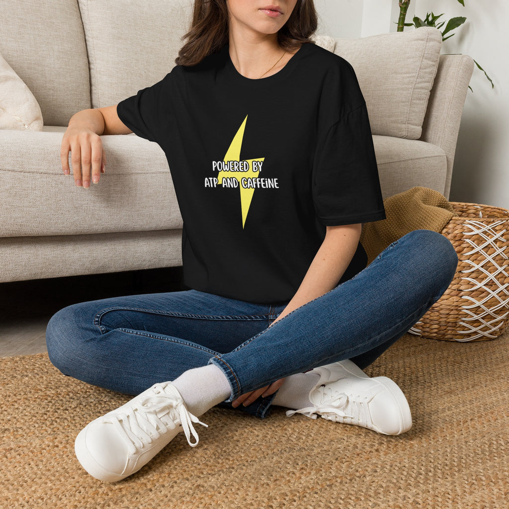 Powered by ATP and Caffeine Tee