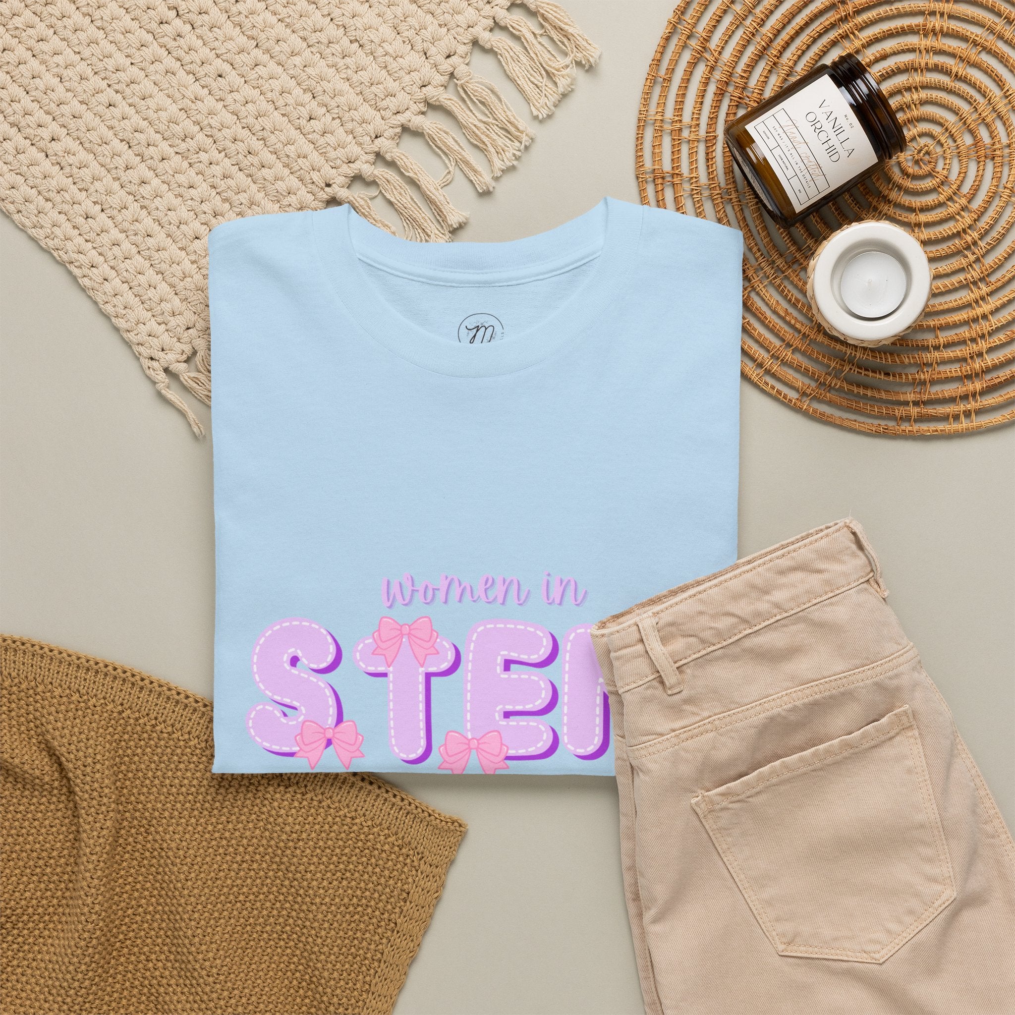 Women in STEM Coquette Graphic T-Shirt