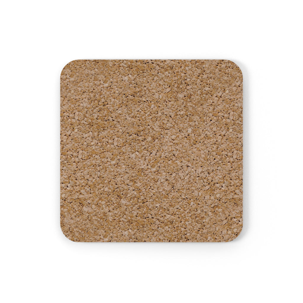 Punnett Square Cork Back Coaster