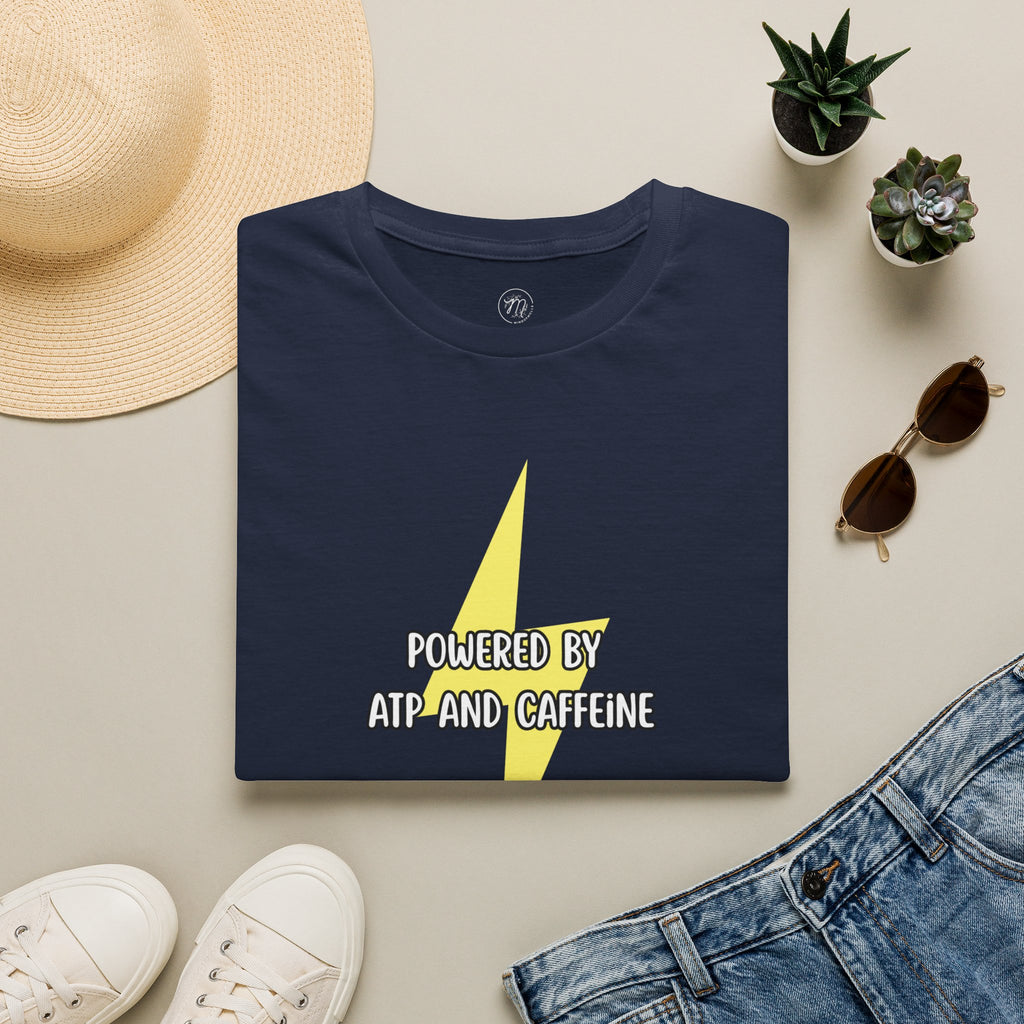 Powered by ATP and Caffeine Tee
