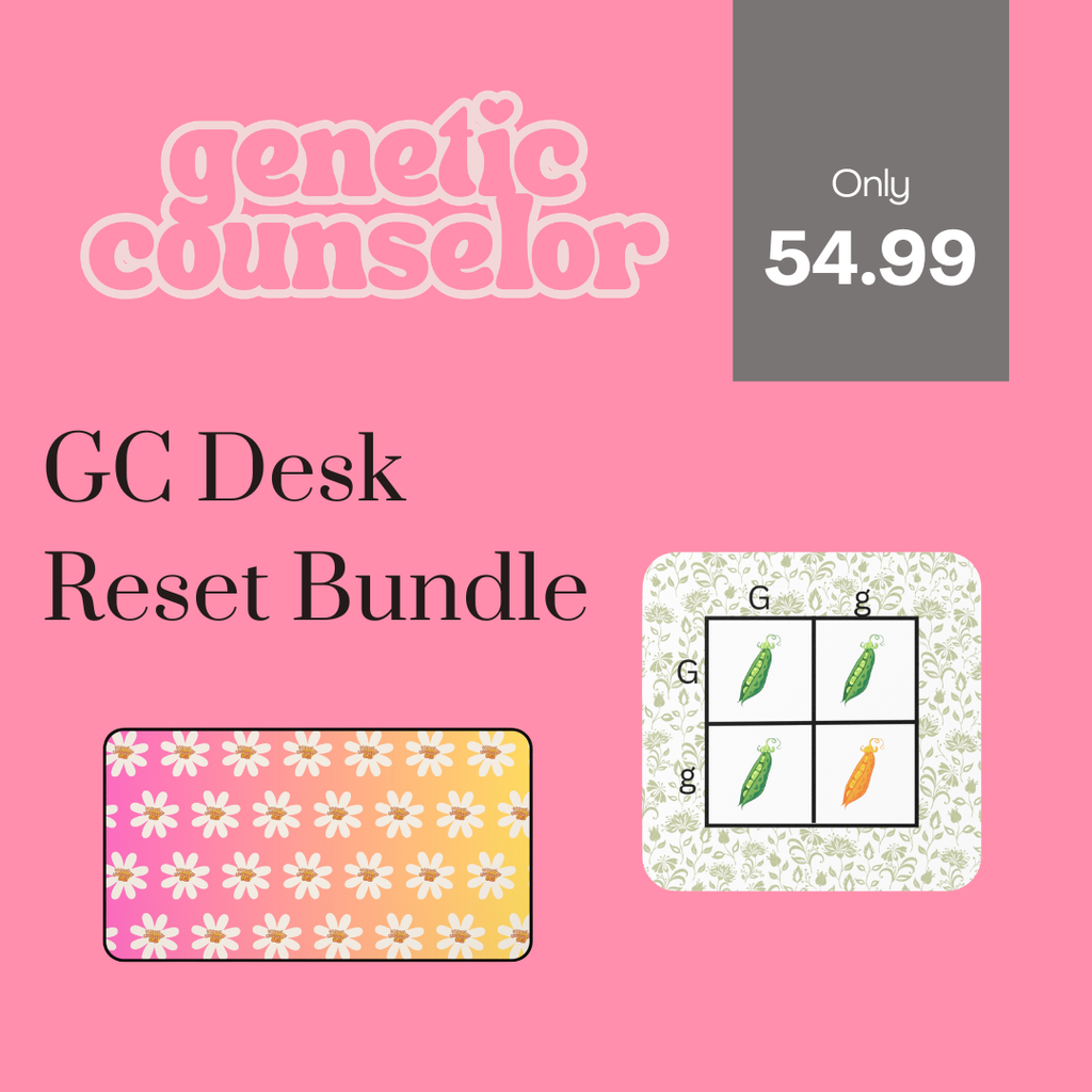 Genetic Counselor Desk Refresh Bundle